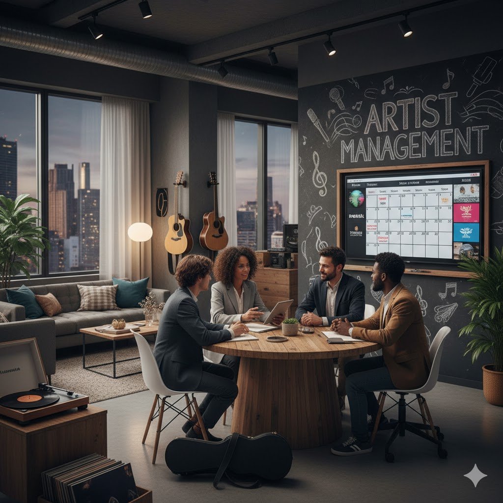 About section image for Artist Management